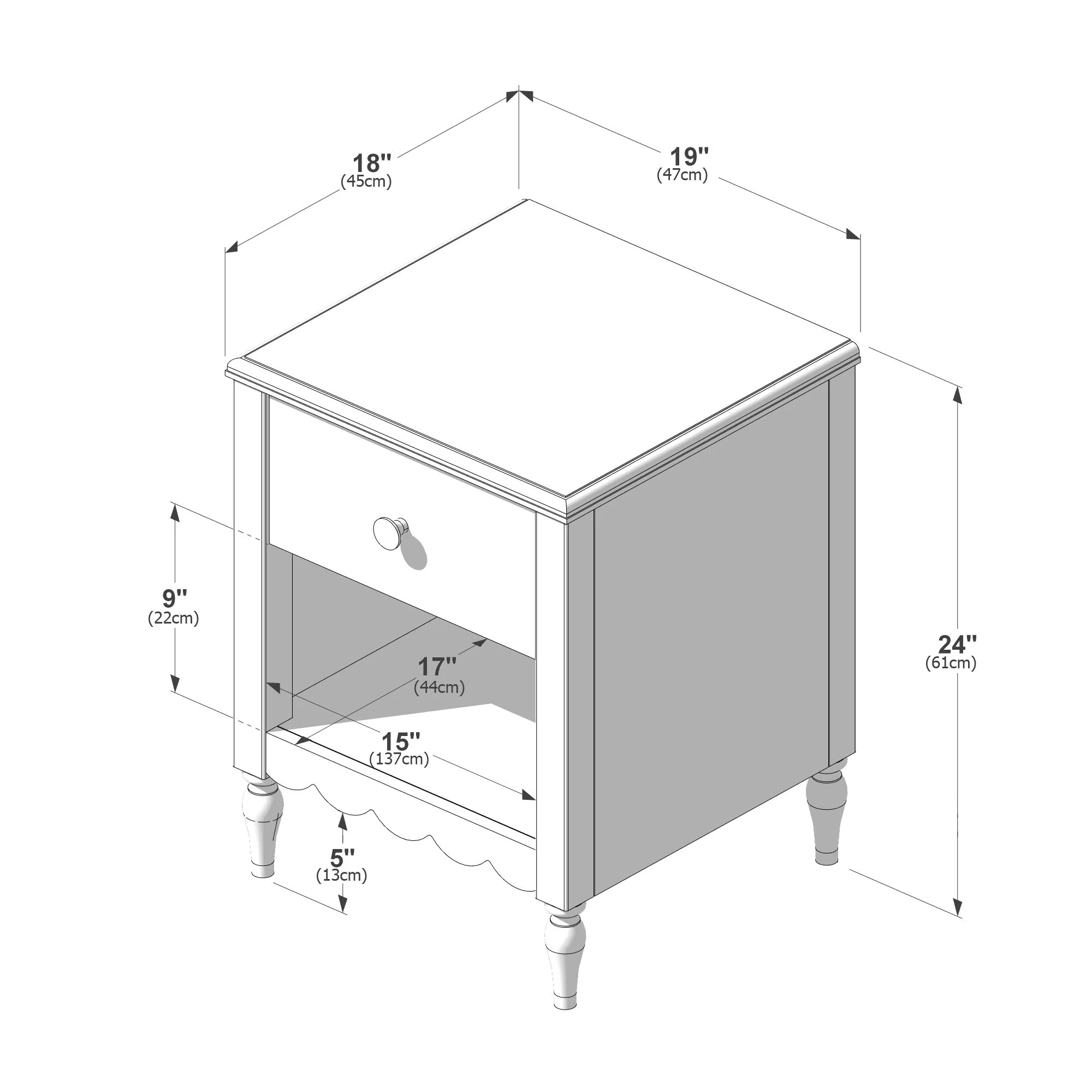 Charlotte Nightstand - Image 34
