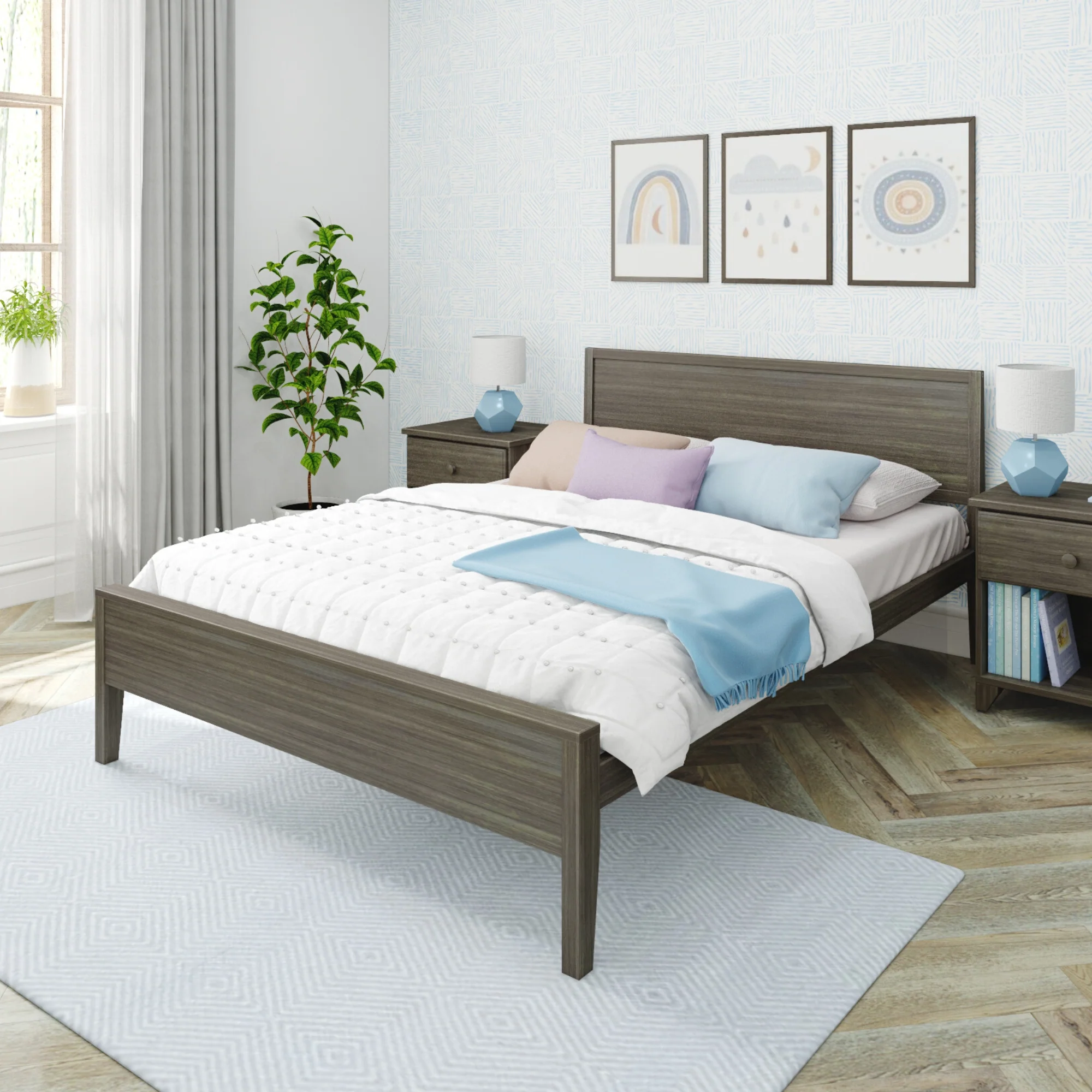Queen Panel Bed - Image 5