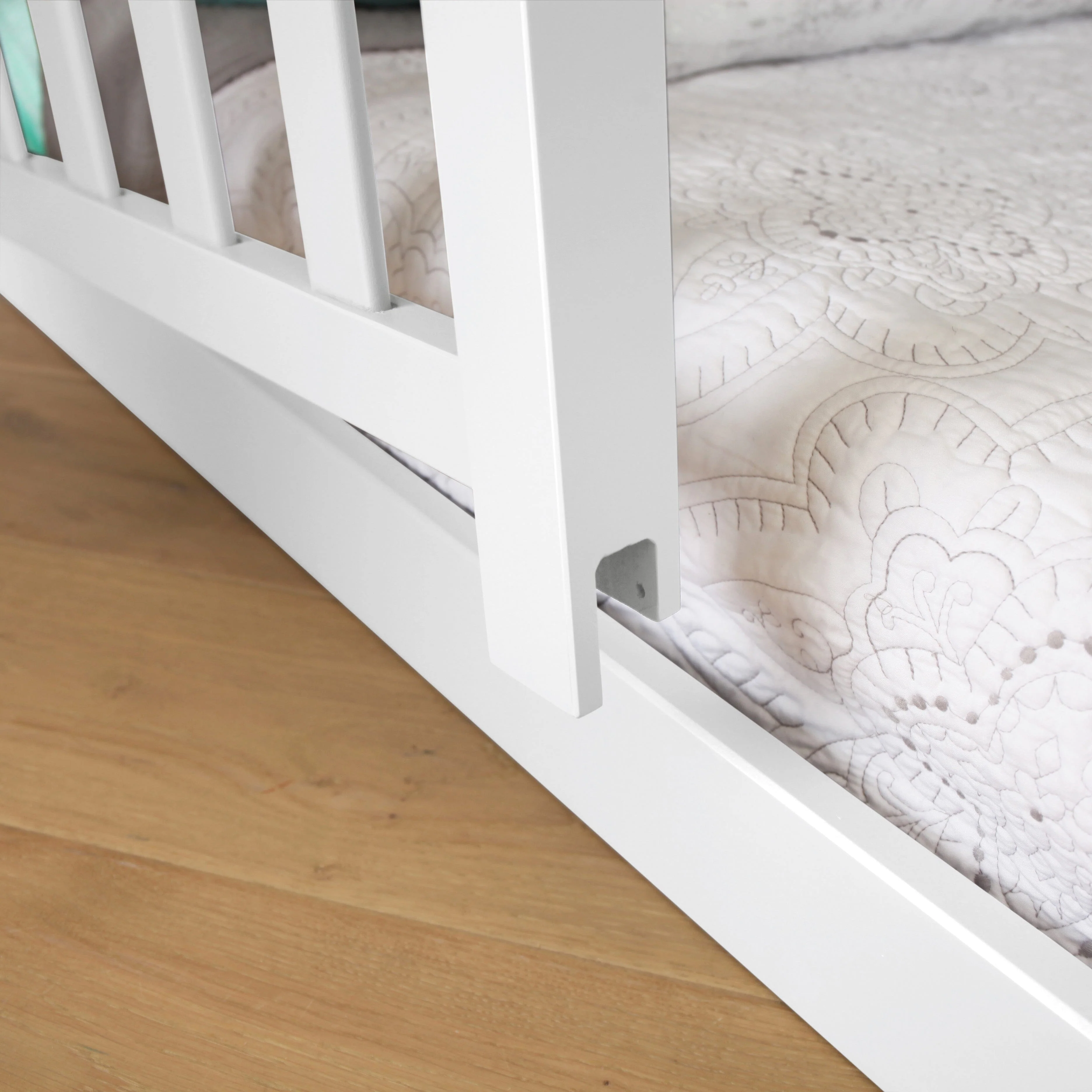 Twin Over Twin Low Bunk With Guardrails - Image 73