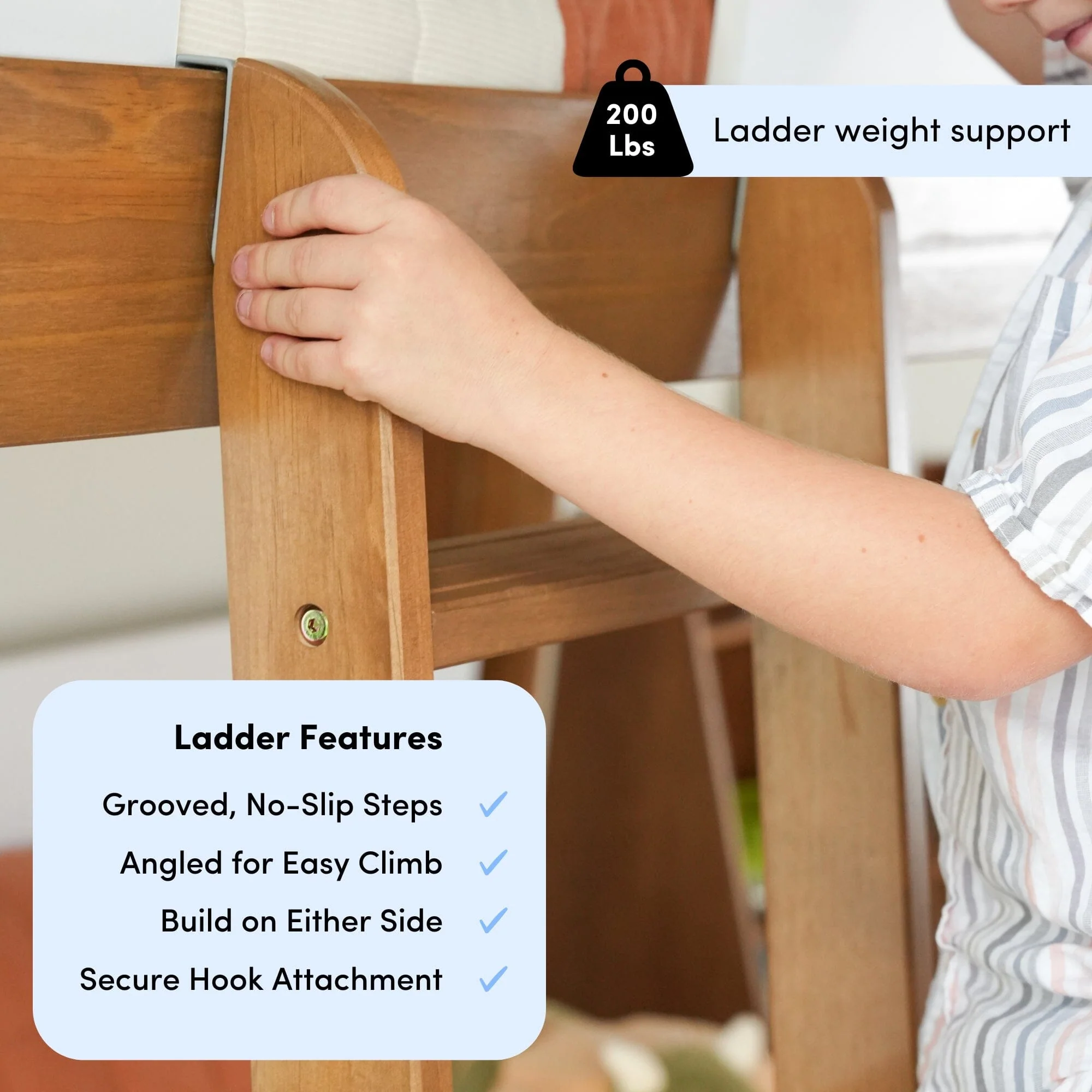 Mid-Century Modern Twin Over Twin Bunk Bed - Image 32