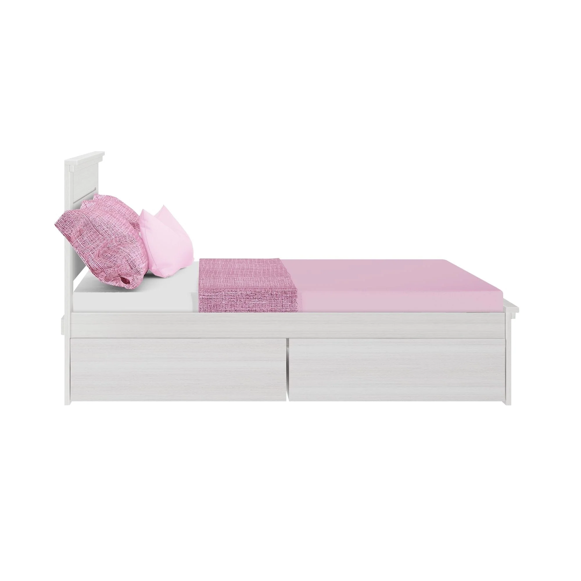Modern Farmhouse Full Panel Bed With Storage Drawers - Image 9