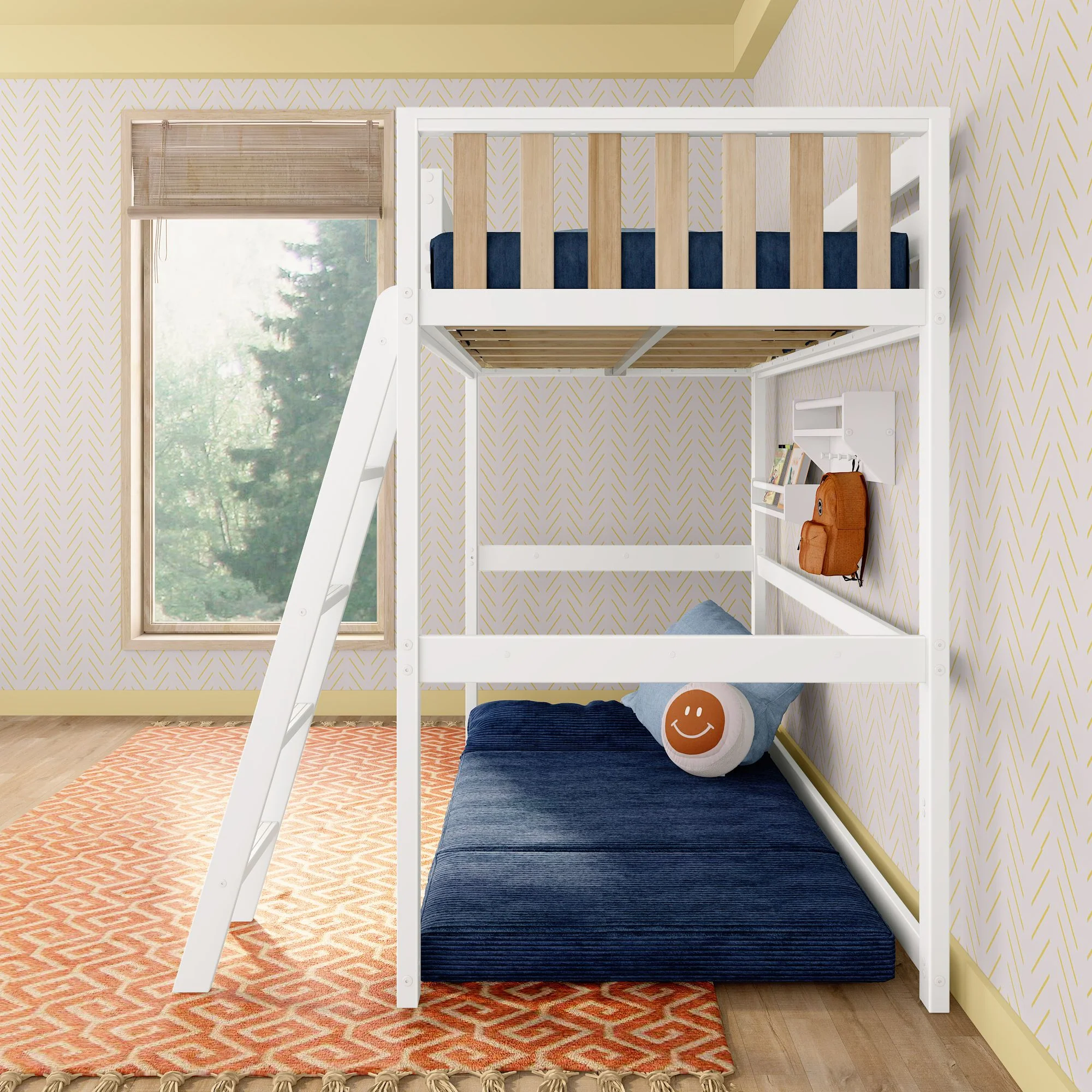 Scandinavian Twin Loft Bed - Image 12