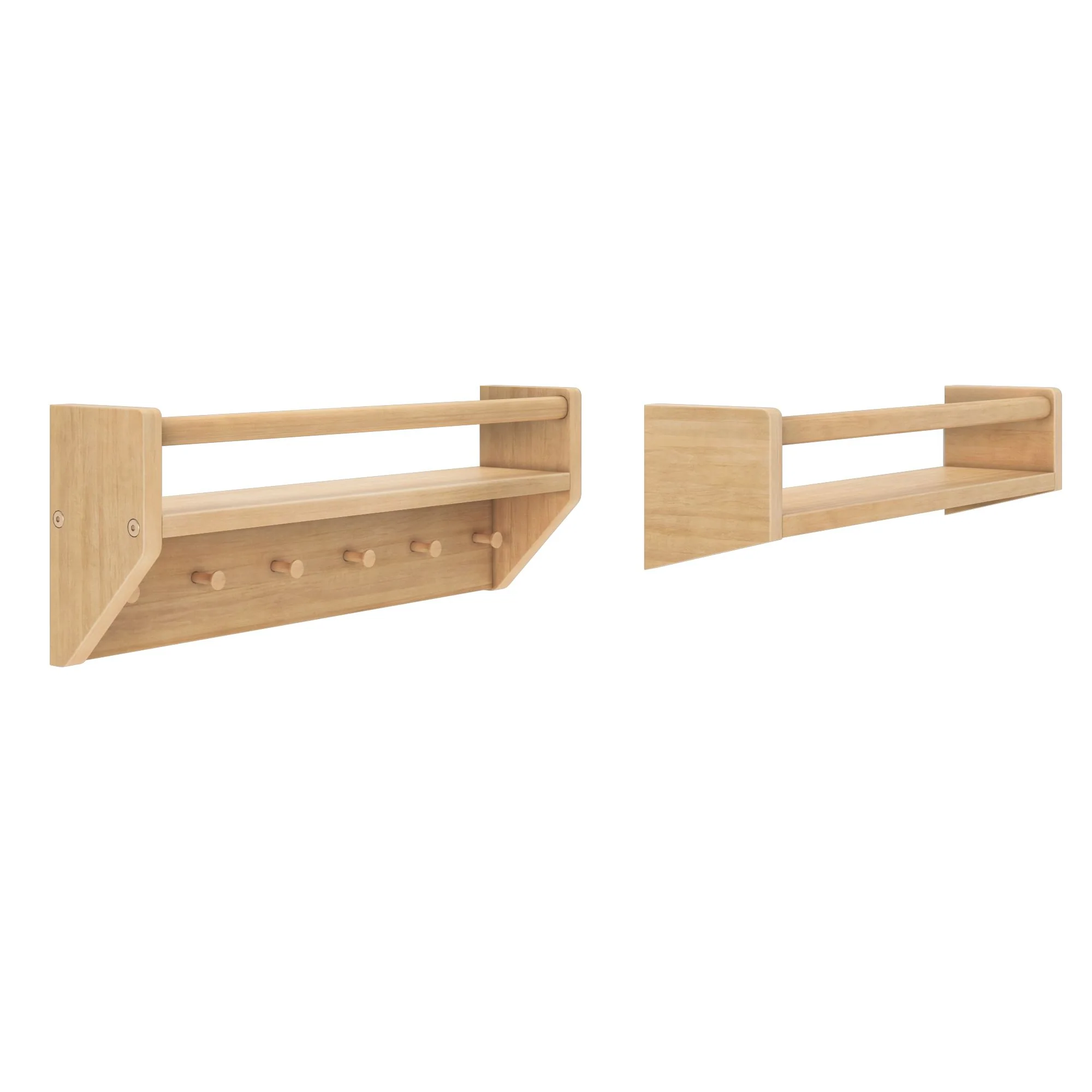 Sidekick Shelf & Wall Shelf With Pegs Bundle - Image 8
