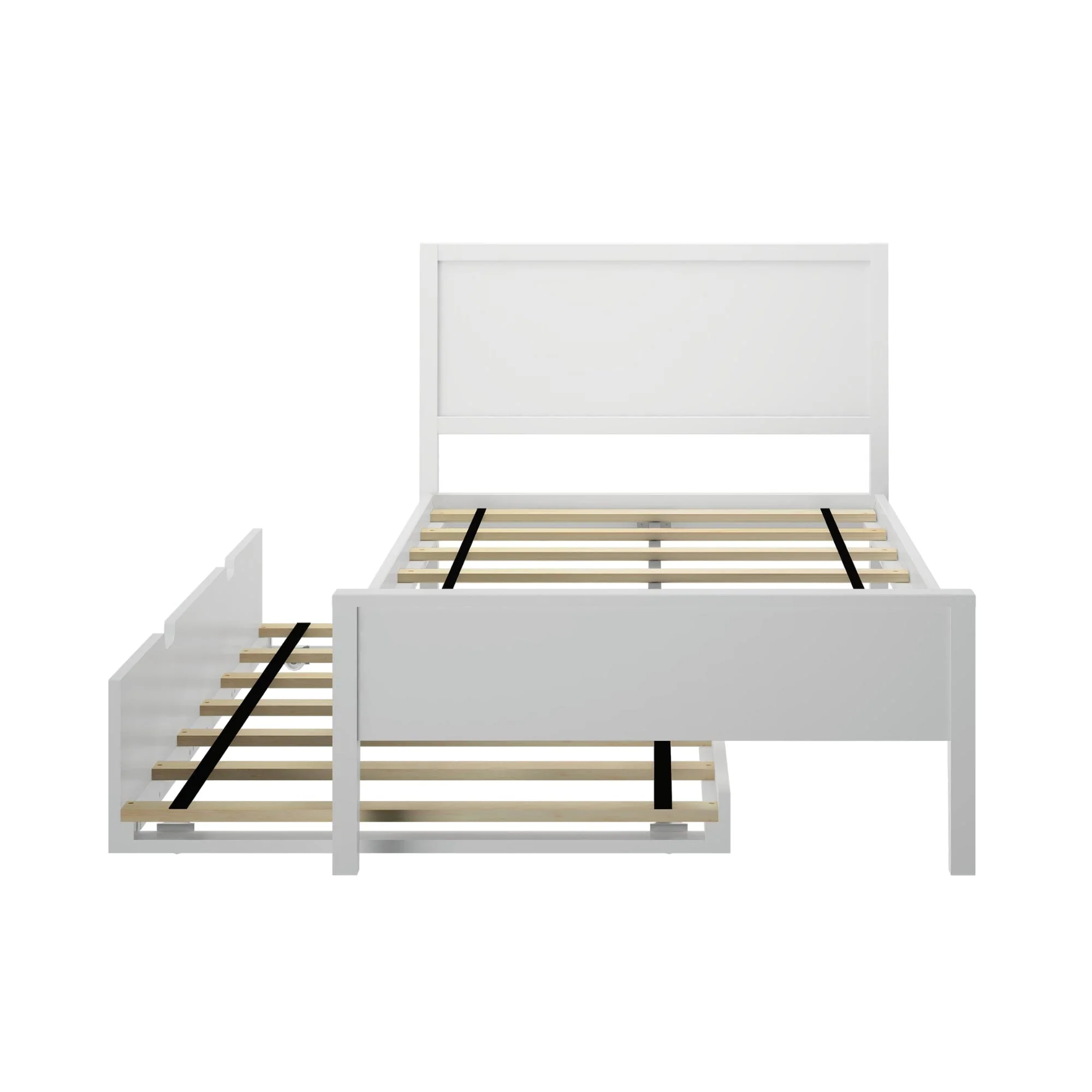 Twin Panel Bed With Trundle - Image 11