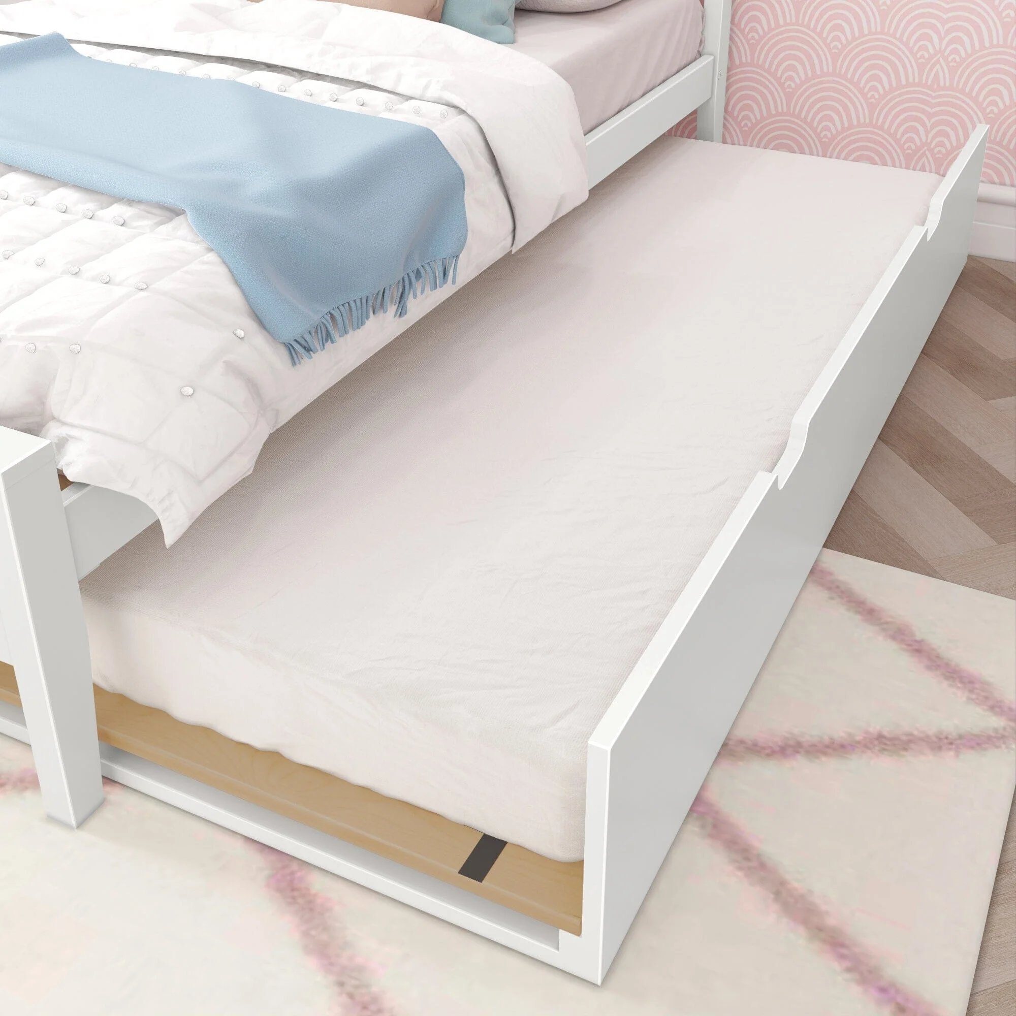 Twin Panel Bed With Trundle - Image 14