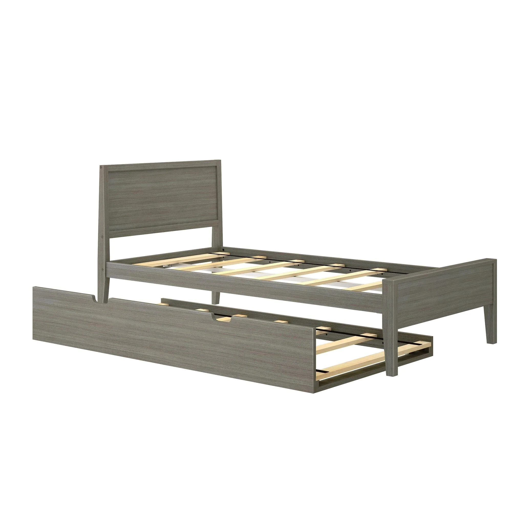 Twin Panel Bed With Trundle - Image 9